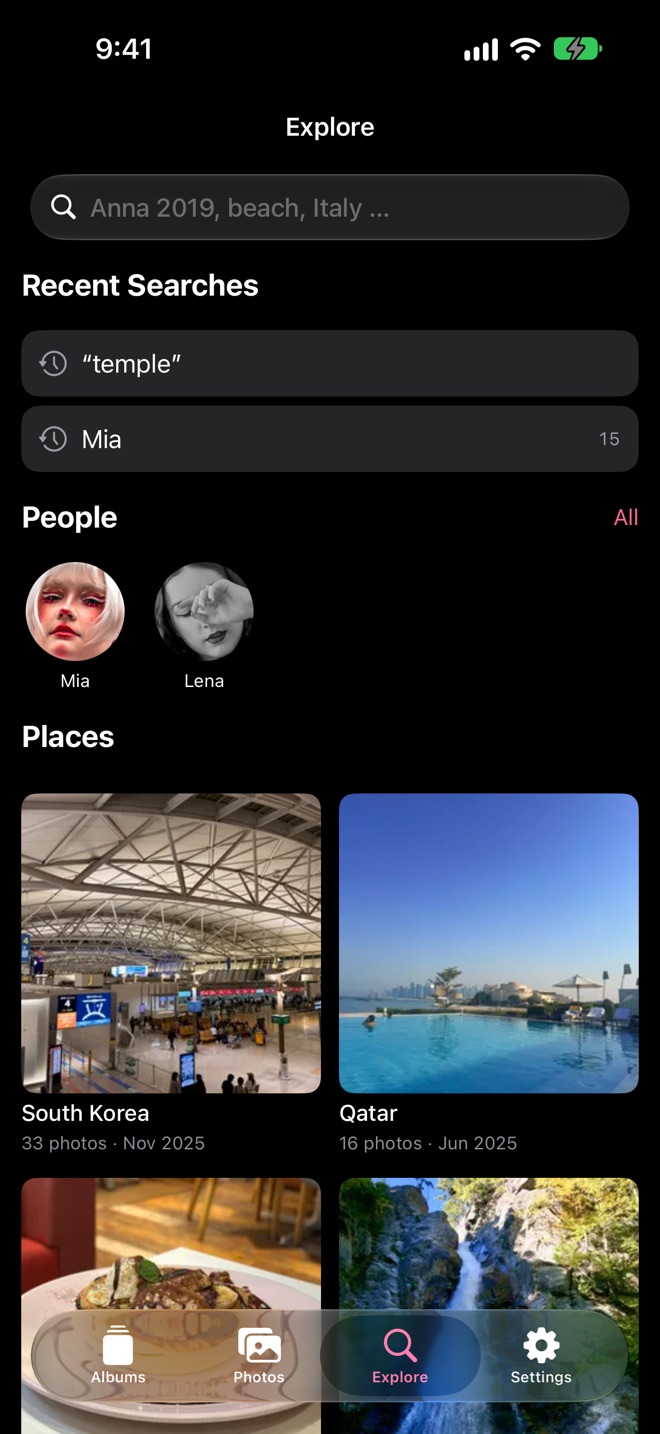 Explore by people and places